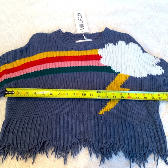WILDFOX RAINBOW STORM SWEATER - Picture 8 of 15